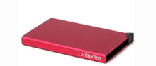 Load image into Gallery viewer, La Enviro Hervey Minamalist Unisex Card Holder Red - Five Vegans