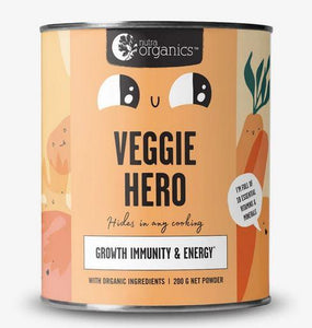 Nutra Organics Veggie Hero 200g - Five Vegans
