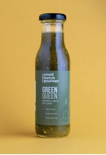 Small Batch Gourmet Green Queen Chilli Sauce 250ml