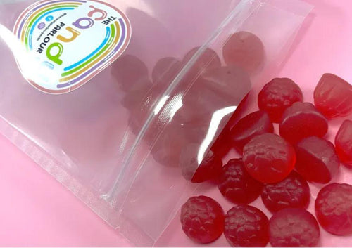 The Candy Parlour Raspberries 500g - Five Vegans