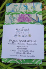 Load image into Gallery viewer, The Family Hub Vegan Food Wrap Kitchen Set - Hummingbirds - Five Vegans