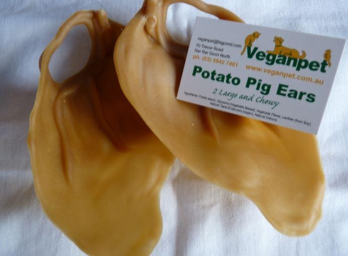 Veganpet Vegan Potato Ears 2 Pack - Five Vegans