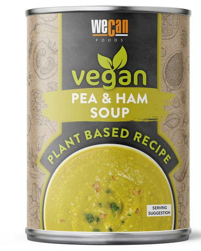 We Can Vegan Pea & Ham Soup 400g - Five Vegans